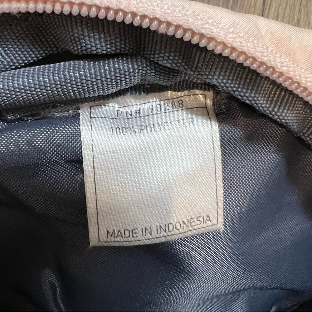 Adidas Light Pink Belt Bag Fanny Pack Front Zipper - Picture 6 of 10